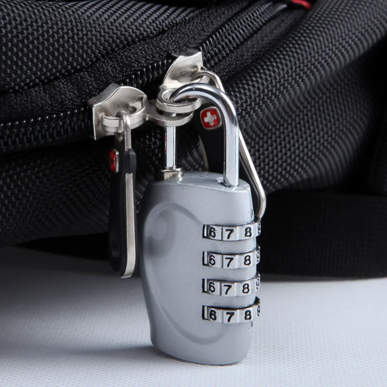 4 Digit Password Lock Zinc Alloy Password Padlock for Door Gym Drawer Trunk Cabinet Gift Code Resettable 1PCS