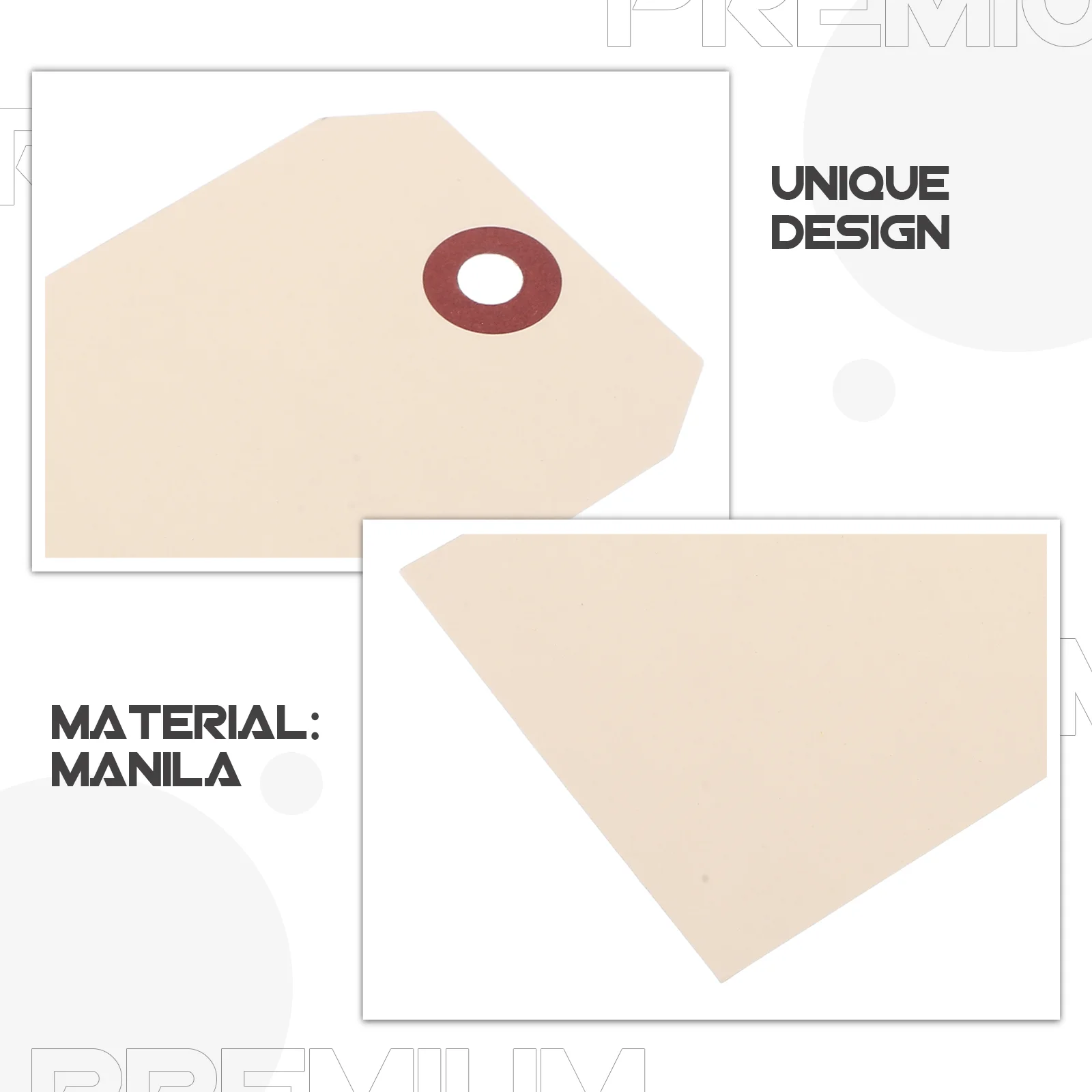 100 pcs Shipping Tags Packaging Wired Tags Manila Wire Tags Blank Tags with Iron Wires manila tags manila wired tags