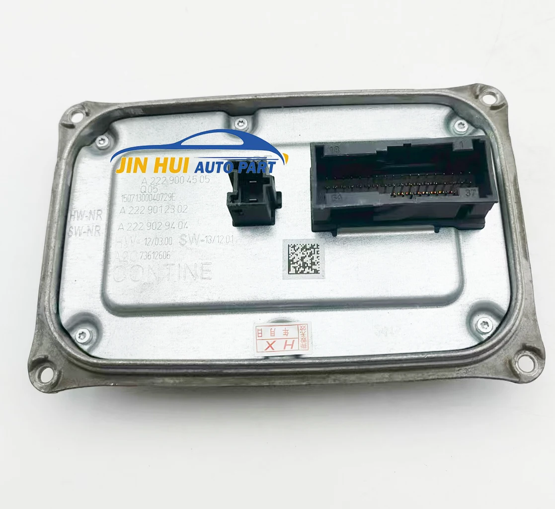 الأصلي A2229004505 LED كشافات الصابورة وحدة كاملة A 222 900 45 05 صالح ل M-erce--d -es B en-z C الفئة 205 S الفئة 222 #1