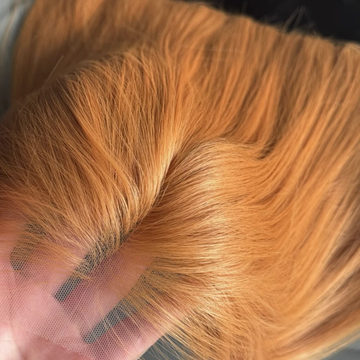 برتقالي فاتح HDLace شعر مستعار أمامي للنساء 26inch13*4 الدانتيل الجبهة الباروكات منخفضة التشبع خاص برتقالي الاصطناعية الدانتيل الباروكات ل تأثيري