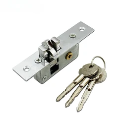 Invisible/Mortise lock,Sliding door invisible hook lock,Alloy lock body,For Framed glass door,strong, durable,Door hardware