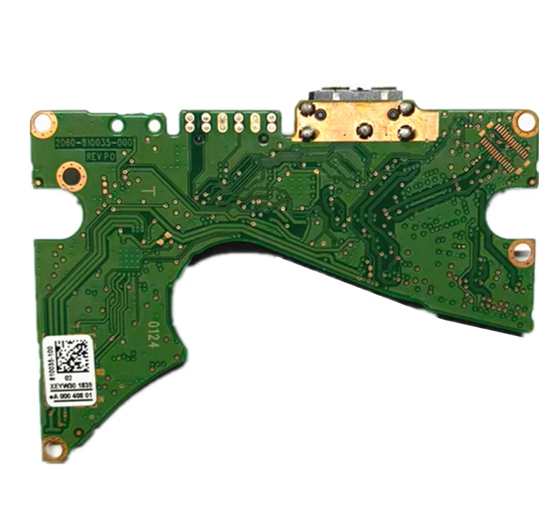 HDD PCB logic board UNLOCK board 2060-810035-000 REV P0 for WD USB 3.0 4TB 5TB hard drive repair data recovery PC3000