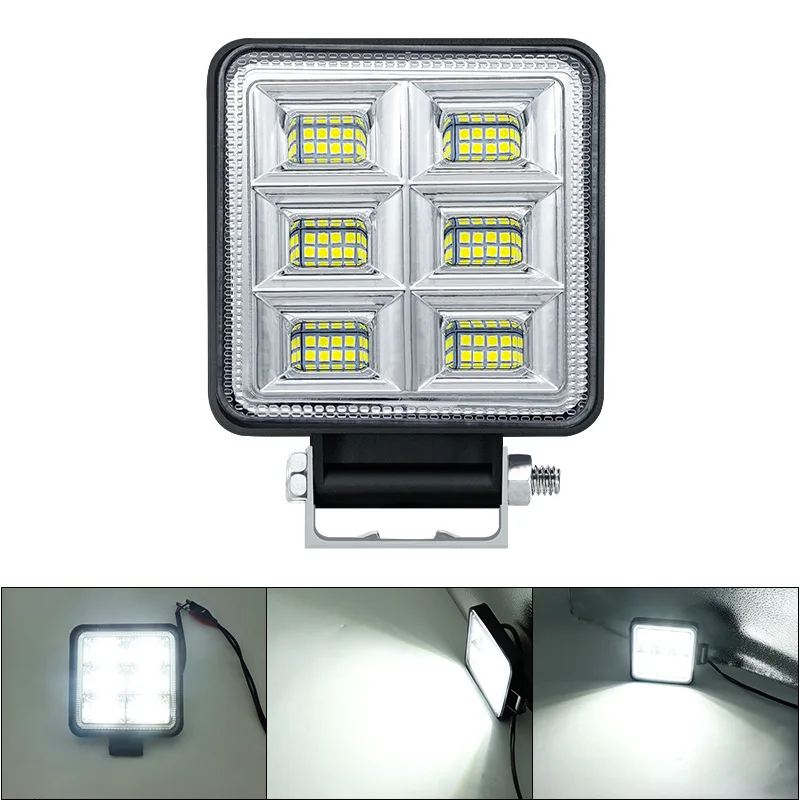 Truck Led Light Round 12v 24v For Tractor Auto Car Vehicle 4x4 Off Road Barra Work Driving Light