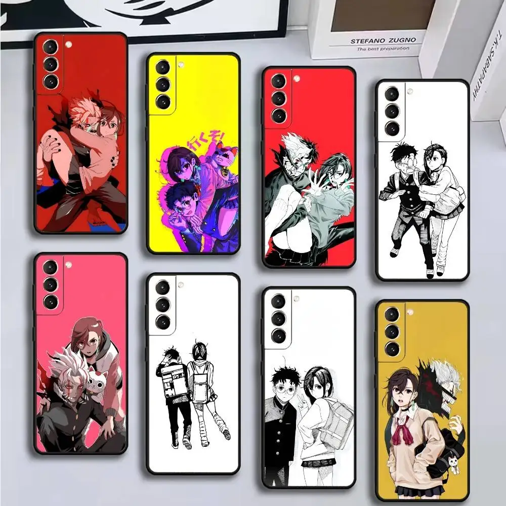 

Dandadan cool japan anime pattern Phone Case For Samsung GalaxyA13,21s,22,31,32,52,53,71,72,73,Soft Black Cover