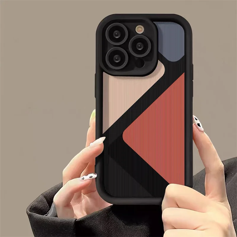 Irregular blocks  Phone Case For Huawei Nova Y90 Y70 11 3 4 7 10 SE 6i P20 P30 P40 Mate 20 30 40 Pro Silicone Cover