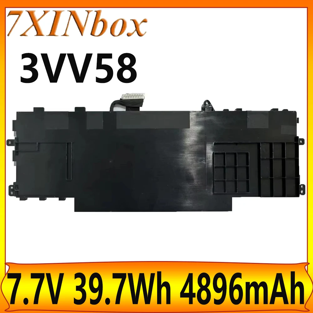 

7XINbox 39.7Wh 3VV58 GHJC5 0JJ4XT 6VJ1F 7.7V 4896mAh Laptop Battery For Dell Latitude 9420 9430 2-in-1 Series 21CP5/81/71