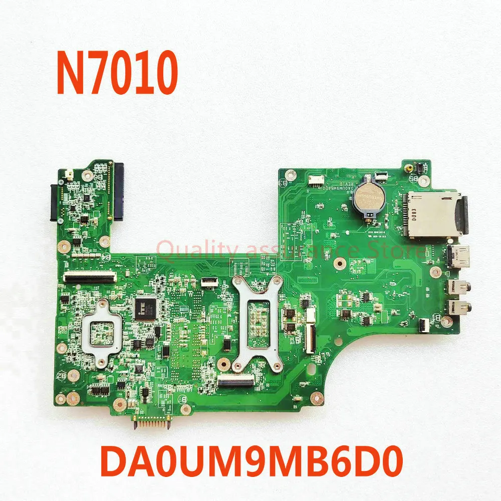 For Dell Inspiron N7010 Laptop Motherboard DA0UM9MB6D0 Mainboard DAOUM9MB6D0 CN-0GKH2C 0GKH2C GKH2C HM57 DDR3 Tested well