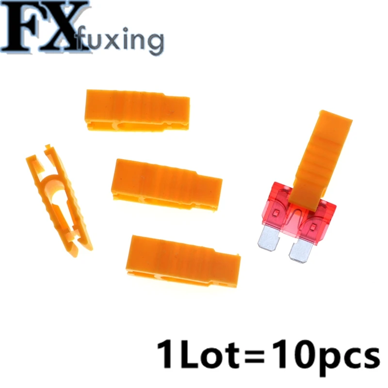 10Pcs Yellow Fuse C…