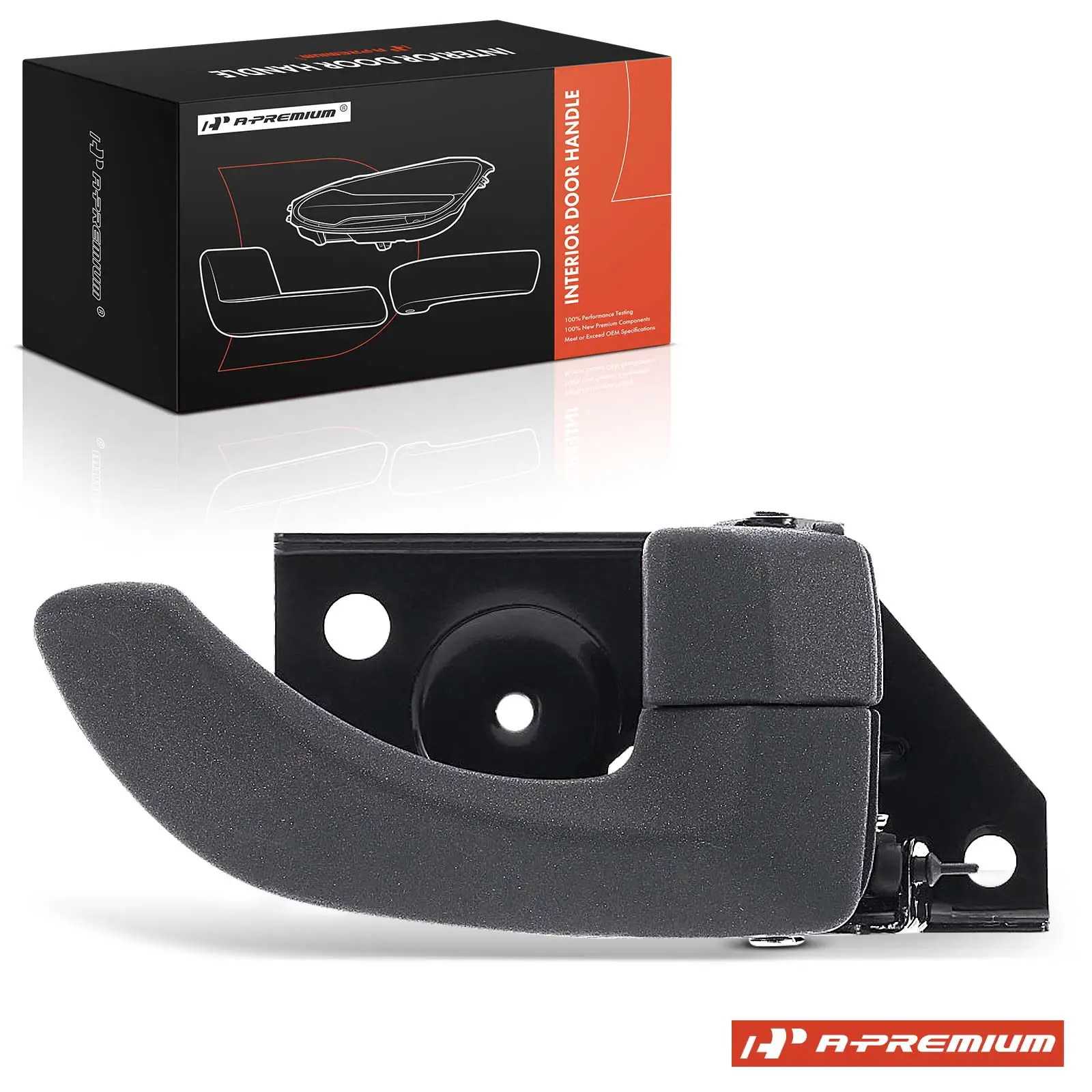 A-Premium Rear Passenger Side Chrome Interior Door Handle for Hyundai Santa Fe 2001-2003