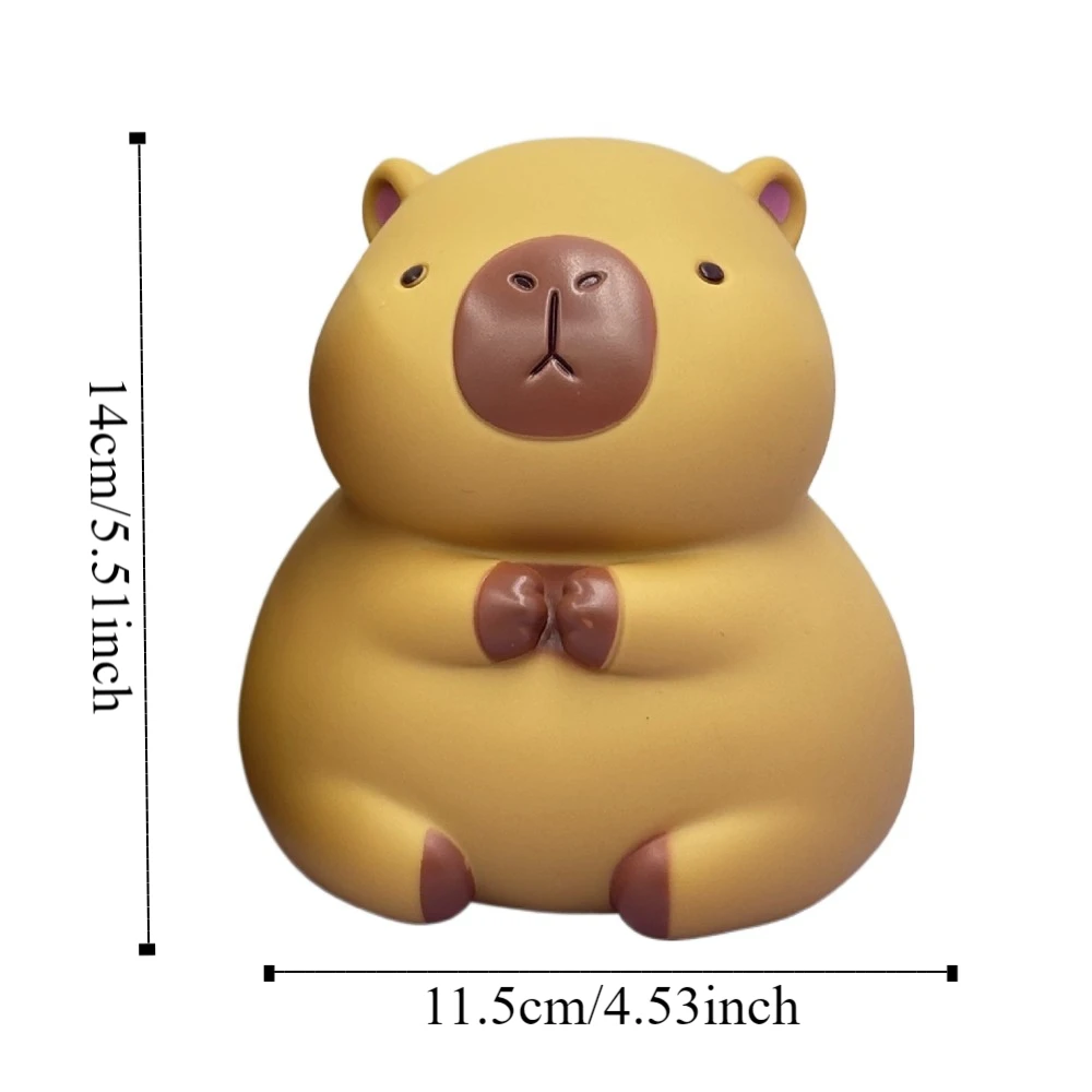 ออมทรัพย์ถัง Capybara Piggy Bank ขนาดใหญ่ความจุรุ่น Capybara กล่องเงินตกแต่งการ์ตูน Capybara เด็กกล่อง