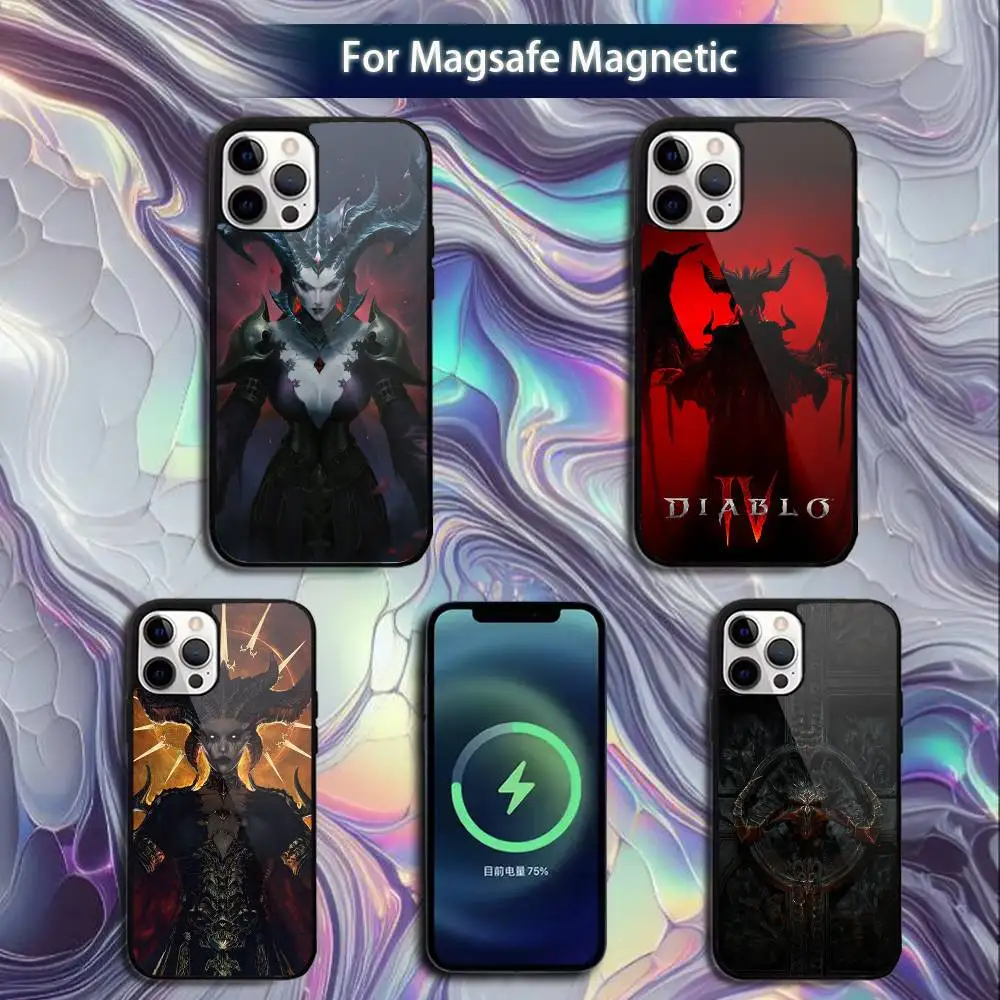 

Game D-Diablo IV Phone Case For iPhone 16e,16,15,14,13,12,11,Plus,Pro,Max,Mini Magsafe Magnetic Wireless Charging