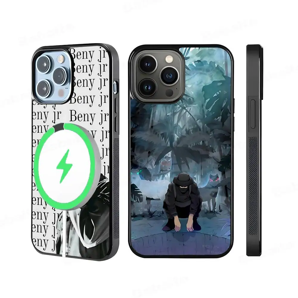 Classic Singer B-Beny J-Jr Magnetic Matte Phone Case For iPhone 16 17 15 14 13 12 11 For Magsafe Wireless Charge Cover