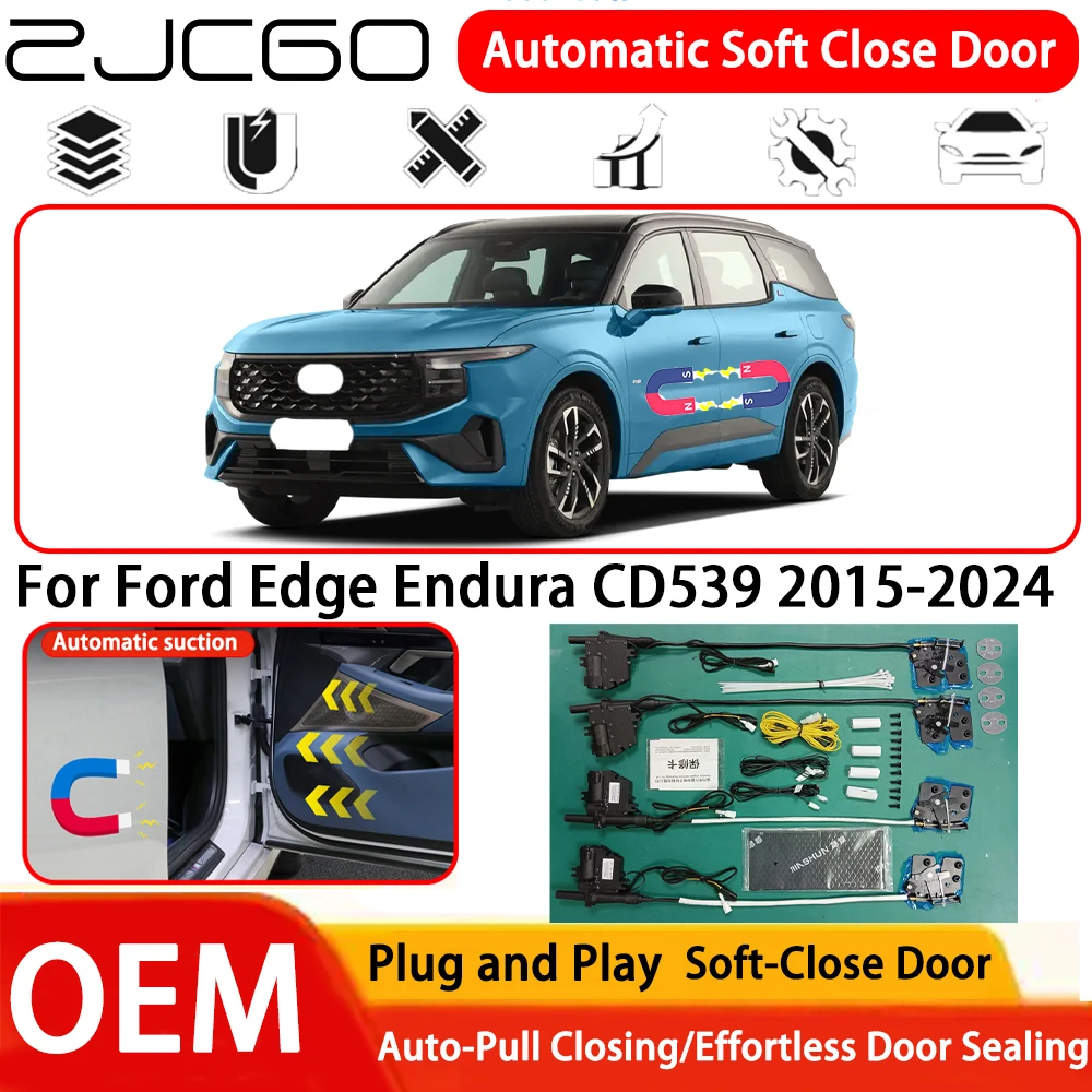 for Ford Edge Endura CD539 2015-2024 Car OEM Plug and Play Automatic Electric Soft Close Door Comfort Closing System