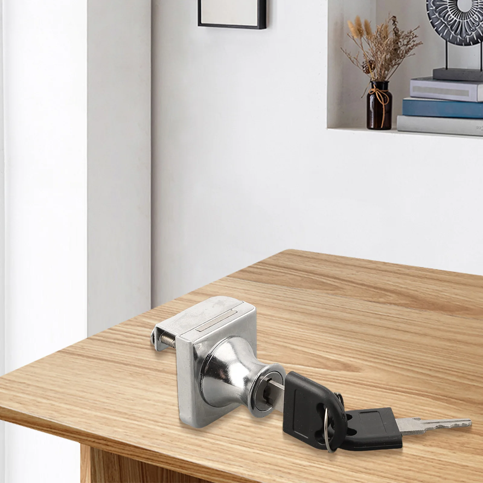 

Glass Door Lock Set with Stand Alone Keys 2 Pack Providing Reliable Security Solutions for Home and Office Use