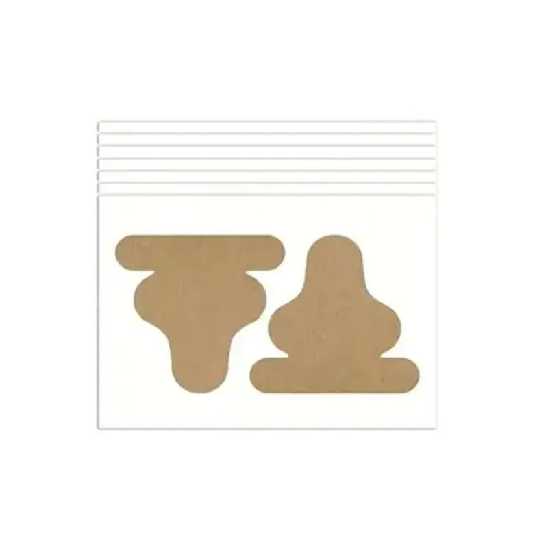 60/80/100 個足の爪リニューアルパッチ、爪の清潔さを維持、足の爪パッチ、陥入爪用ネイルステッカーネイルステッカー