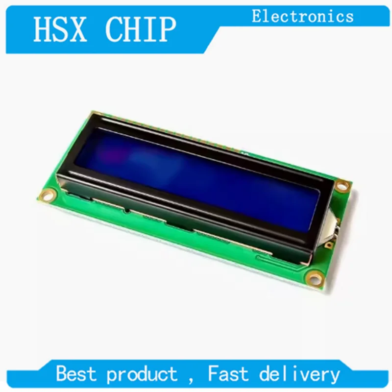 LCD1602 1602 LCD Module Blue / Yellow Green Screen 16x2 Character LCD Display PCF8574 IIC I2C Interface 5V For Arduino