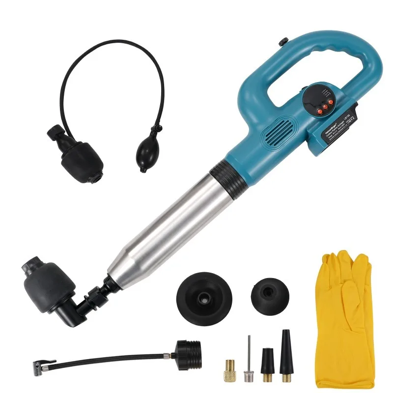 

Heimerdinger LB159 electric Air Plunger Powerful Pipe Plunger Remover Electric Toilet Dredge Tools, No battery