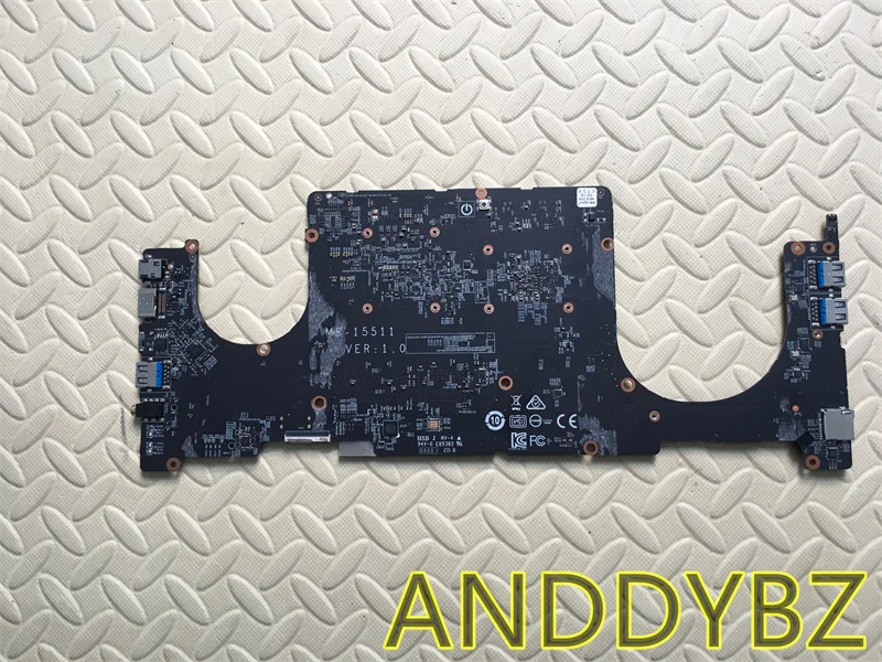 Genuine MS-15511 FOR MSI Modern 15 Series LAPTOP MOTHERBOARD WITH I5-10210U CPU AND MX330 TEST OK