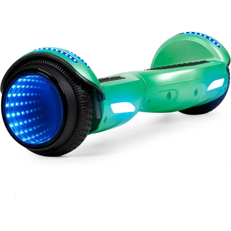 Hoverboard Kids Ages 6-12, with Built-in Bluetooth Speaker and 6.5 Colorful Lights Wheels, Safety Certified Self Balancing