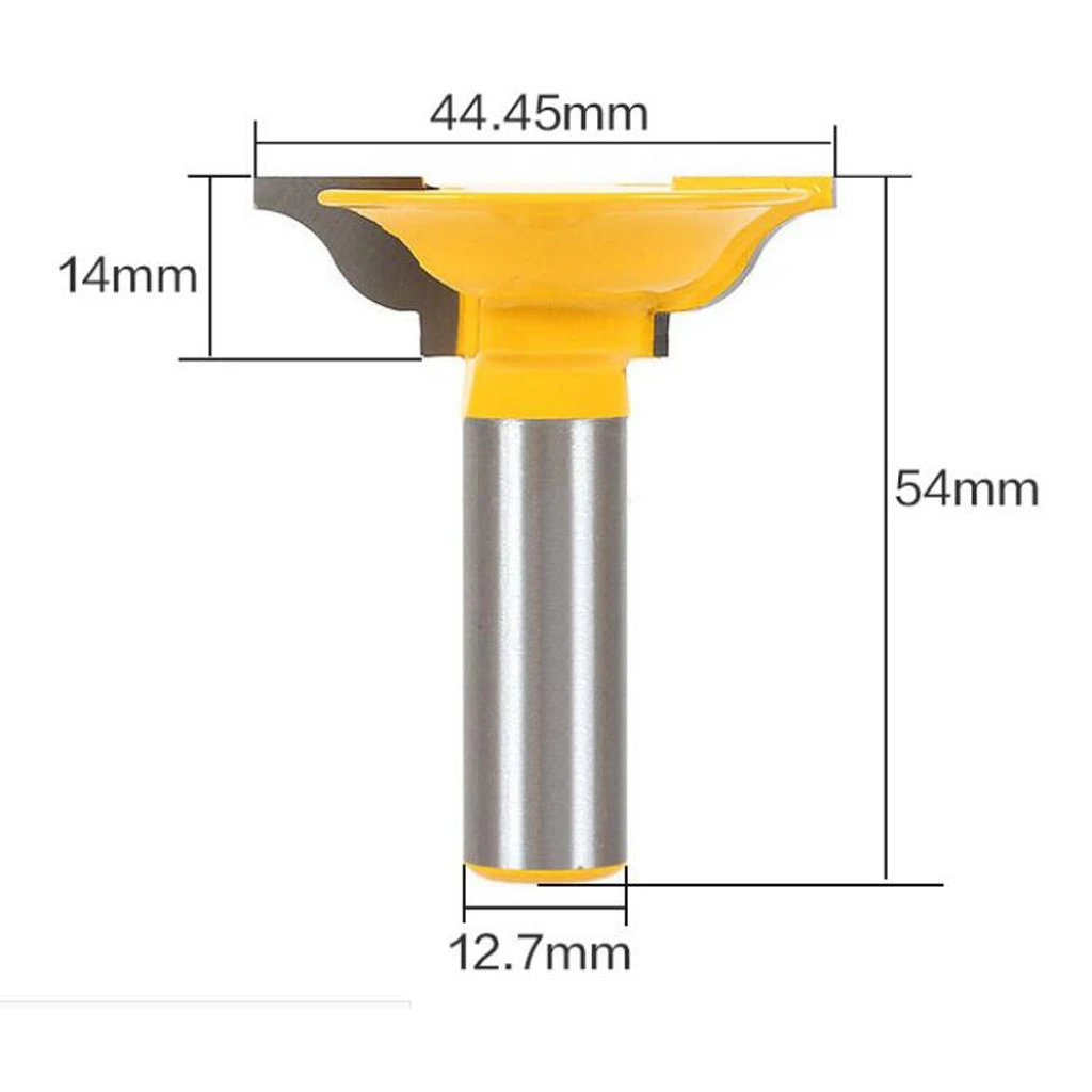 

Entry Door Round over Carbide Tipped Router Bit Set for Woodworking Rails and Stiles Cutting Projects