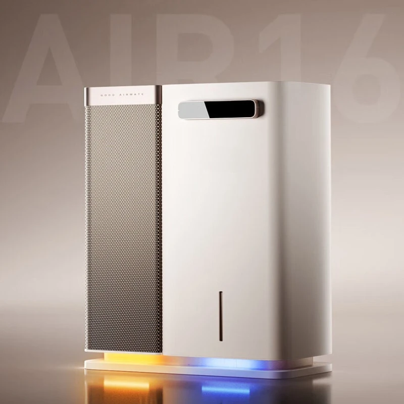 Heater Household Living Room Electric Heater Furnace Vertical Electric Heating Fan Humidification Integrated