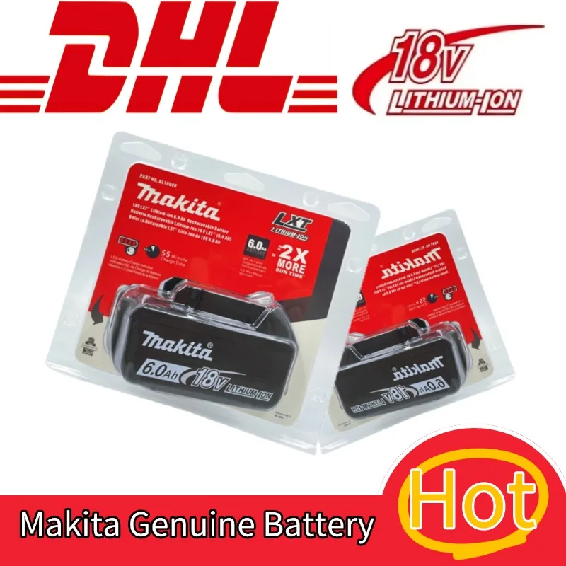 

All-New Version Makita 18V Battery 6Ah, Upgraded Batterie Makita 18V with Enhanced Power Stability, Longer Lifespan