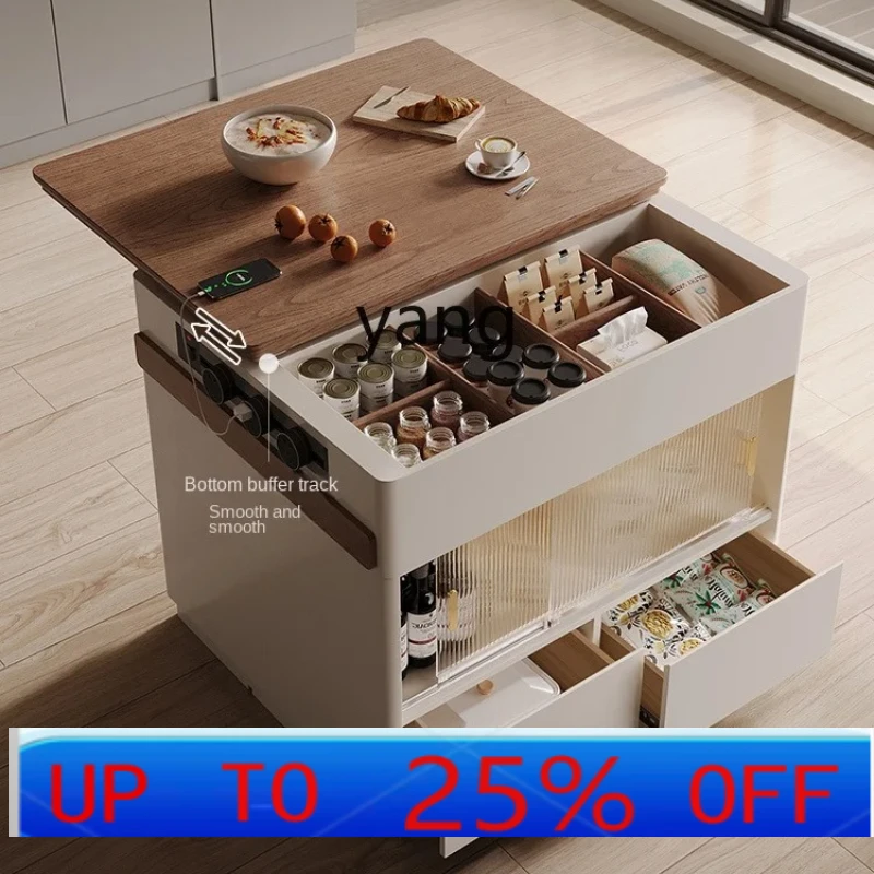 

LTT Storage Living Room Simple Dining Table Separate Inverted Light Luxury Dining Table Island Table Cabinet