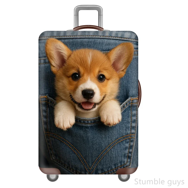

Durable Elastic Luggage Cover Anti-Dust Anti-Wear Protective Suitcase Sleeve Practical For Travel Types Fits 18-32 Inch Luggage