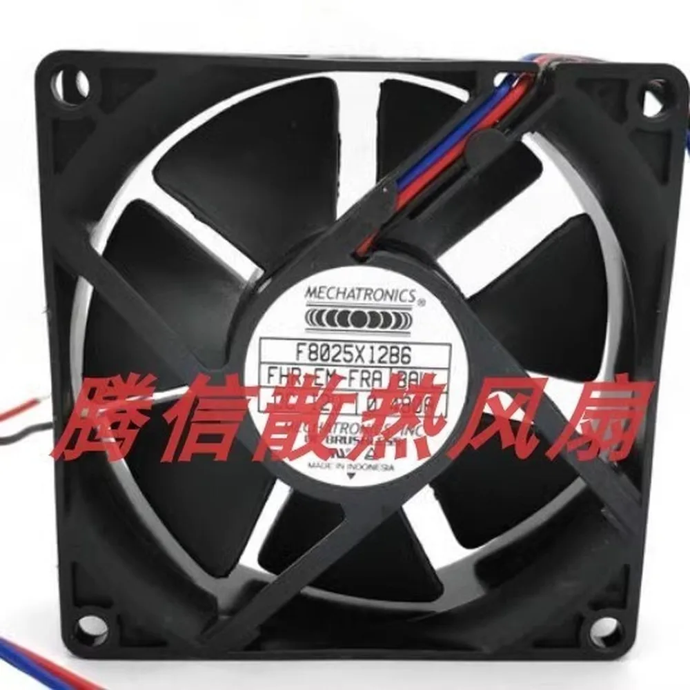 

For MECHATRONICS F8025X12B6 8025 DC12V 0.48A 8CM 3-Wire Cooling Fan