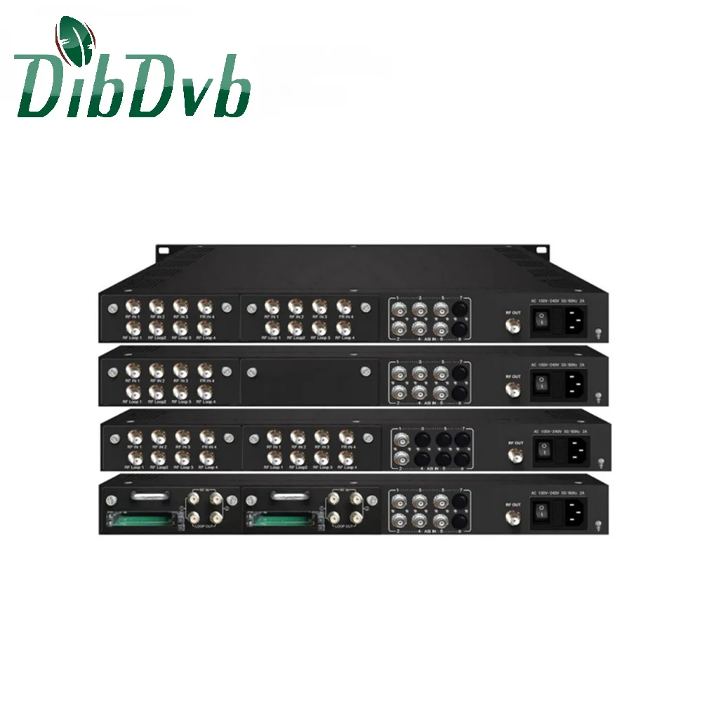 Asi to Dvb-c Qam Modulator Support Simul-crypt CAS and DVB-CSA Scrambling