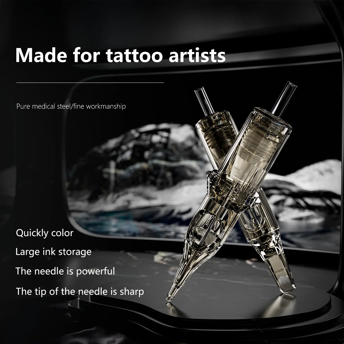 2025 真新しい 20 個 ROKYO タトゥー針カートリッジ PMU アートメイク