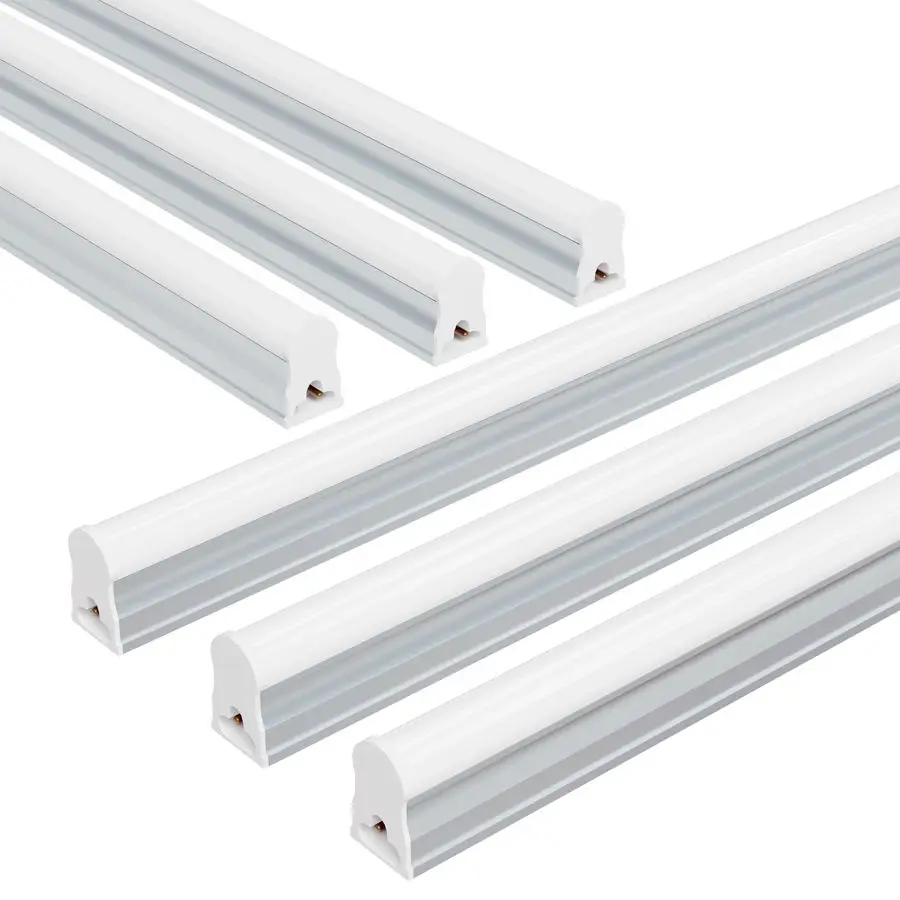 

6Pack T5 LED Shop Lights, 4FT 2000LM 6500K Super Bright White Integrated Single Fixture, 20W Linkable Utility Commercial Lightin