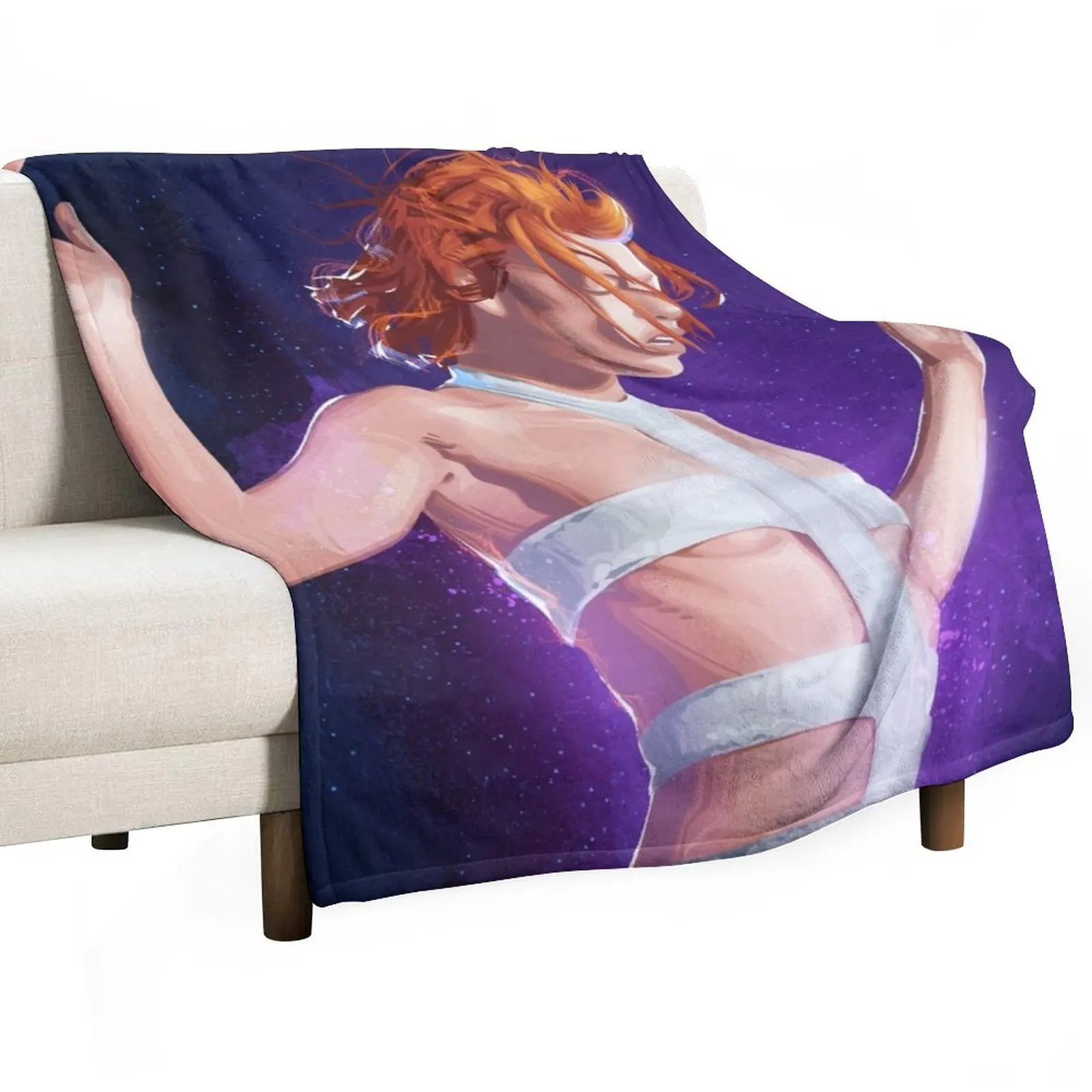 Leeloo Throw Blanket christmas gifts Bed Multi-Purpose Blankets