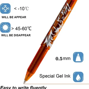 Runde Gelschreiber, 12 Farben, 0,5 mm, mehrfarbige Wiederaufladung, Kawaii farbiger Stift zum Zeichnen, Schreiben, Gelfarbe, Rollerball -Stift, Briefpapierladen 6 Hauptverkaufs -Rollerball -Stifte - №6