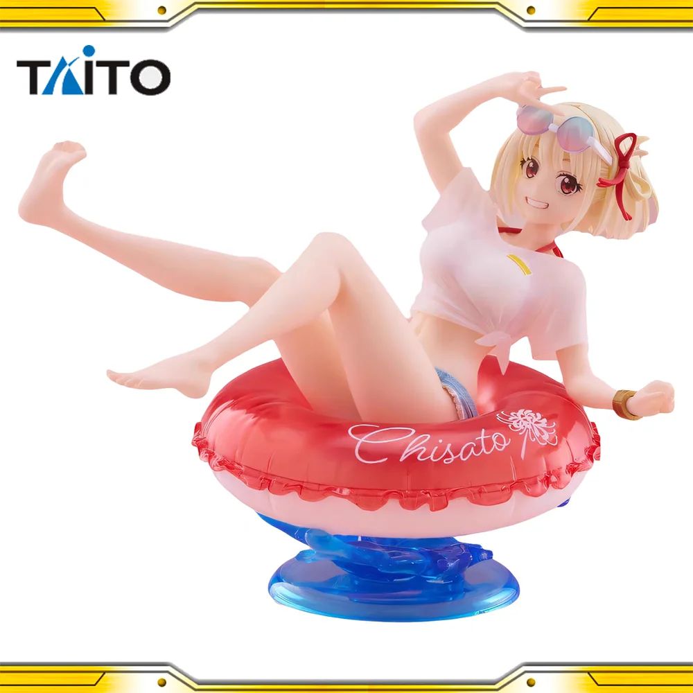 

В наличии оригинальные TAITO AFG Lycoris Recoil Nishikigi Chisato купальники ПВХ аниме фигурки модель игрушки коллекционные подарки