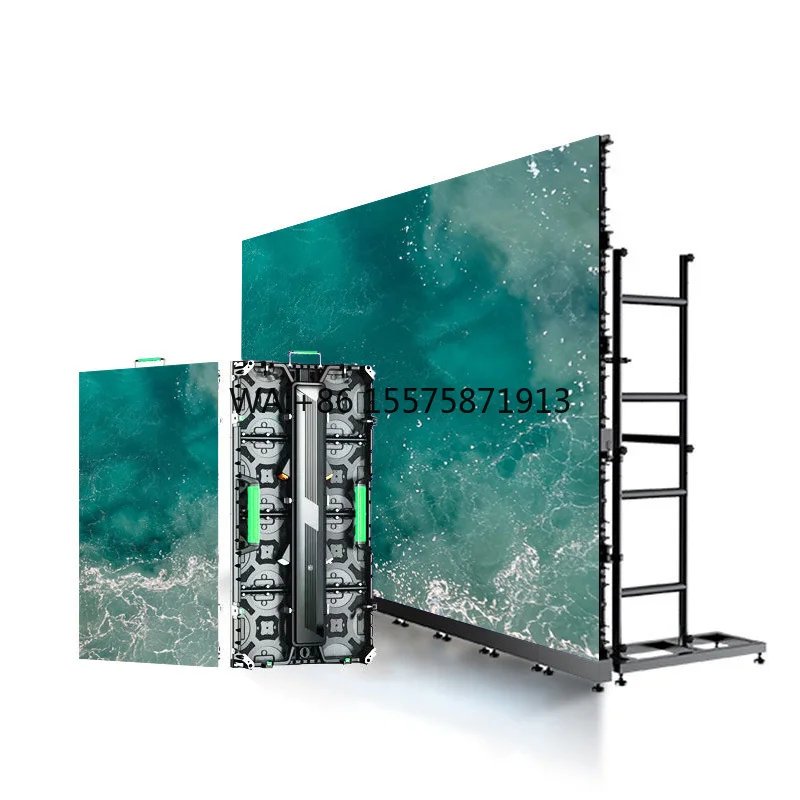 Customizable New Design Hot Selling High Quality Rental LED Display P3.91 Outdoor Full Color Advertising