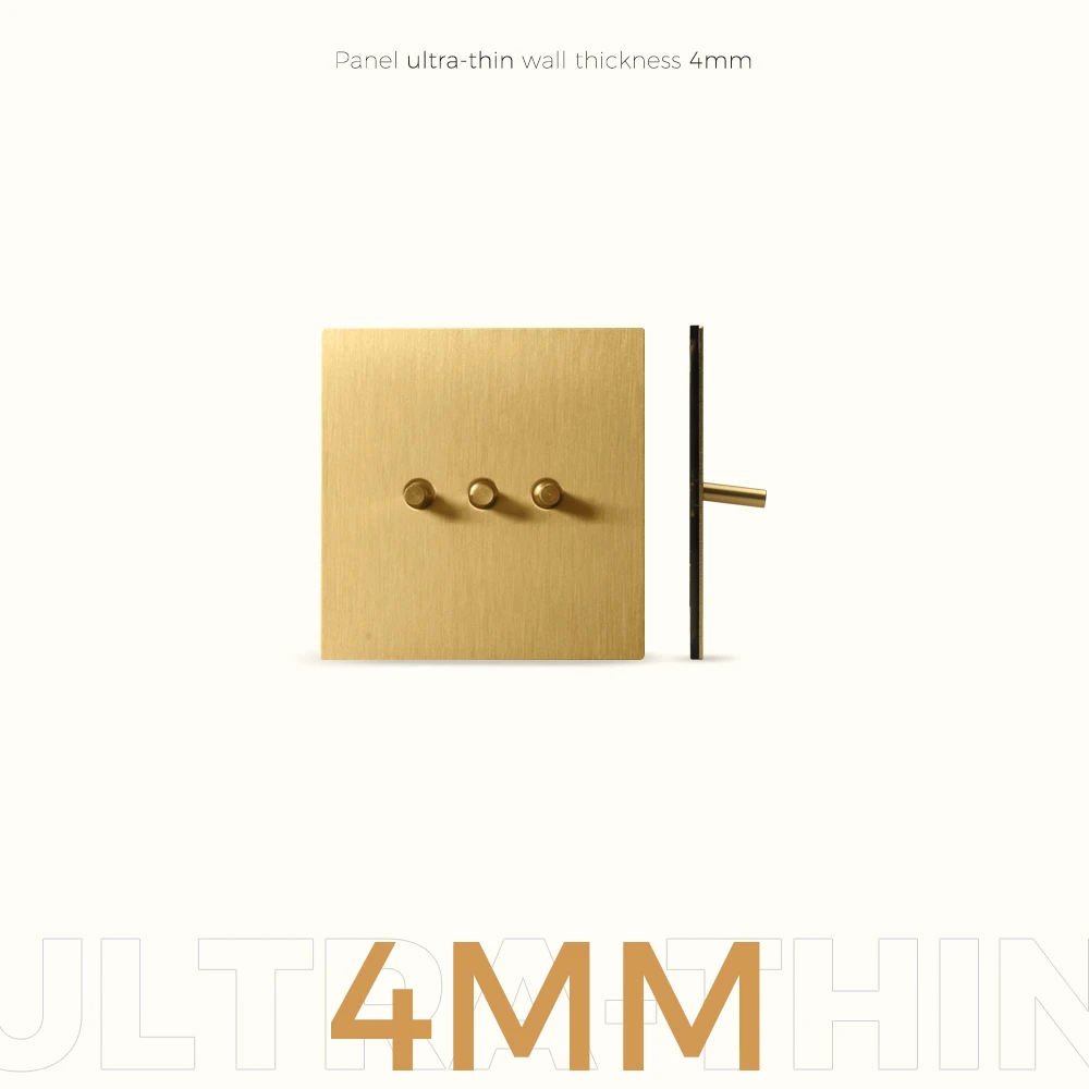 Avoir الذهب الجدار المخرج مع USB مفاتيح الإضاءة باهتة 1-4 عصابة 2 طريقة الروك تبديل التبديل 220 فولت نوع C الرجعية مقبس الحائط المملكة المتحدة FR مقبس كهربائي مفتاح كهربائي مقابس كهربائية سويتش كهربالاتحاد الأوروبي #2