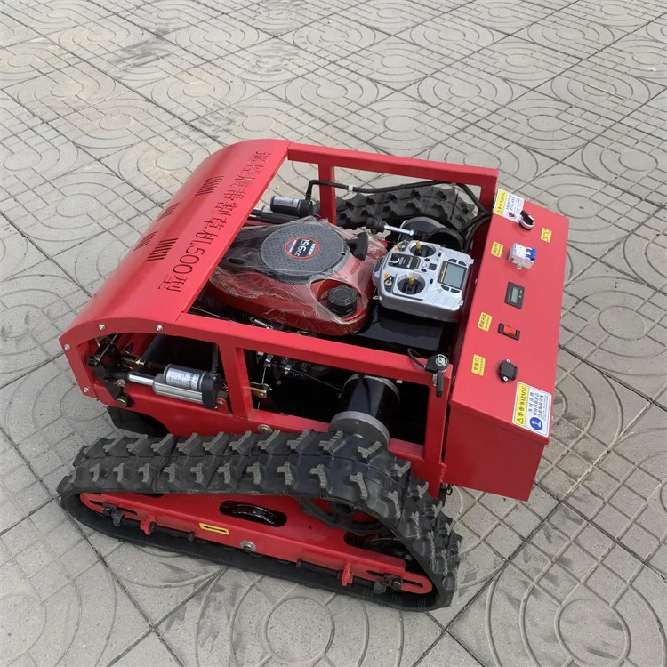 NEW Automatic Remote Lawn Mower High Quality Grass Cutter Mower Crawler Mowers