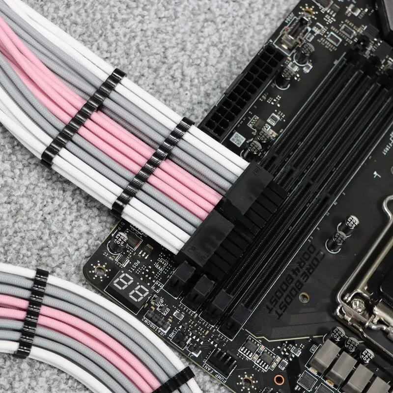 Main board 24Pin package mesh module wire customization 20+ 4 extra soft silicone wire package mesh 24P module braided mesh wire