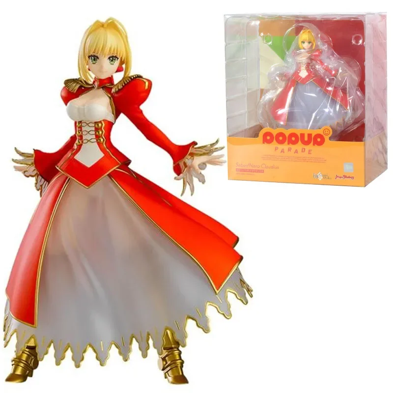 

GSC POP UP PARADE Genuine Fate/EXTRA Nero Claudius Caesar Augustus Germanicus Anime Action Figures Toys for Boys Girl Kids Gifts