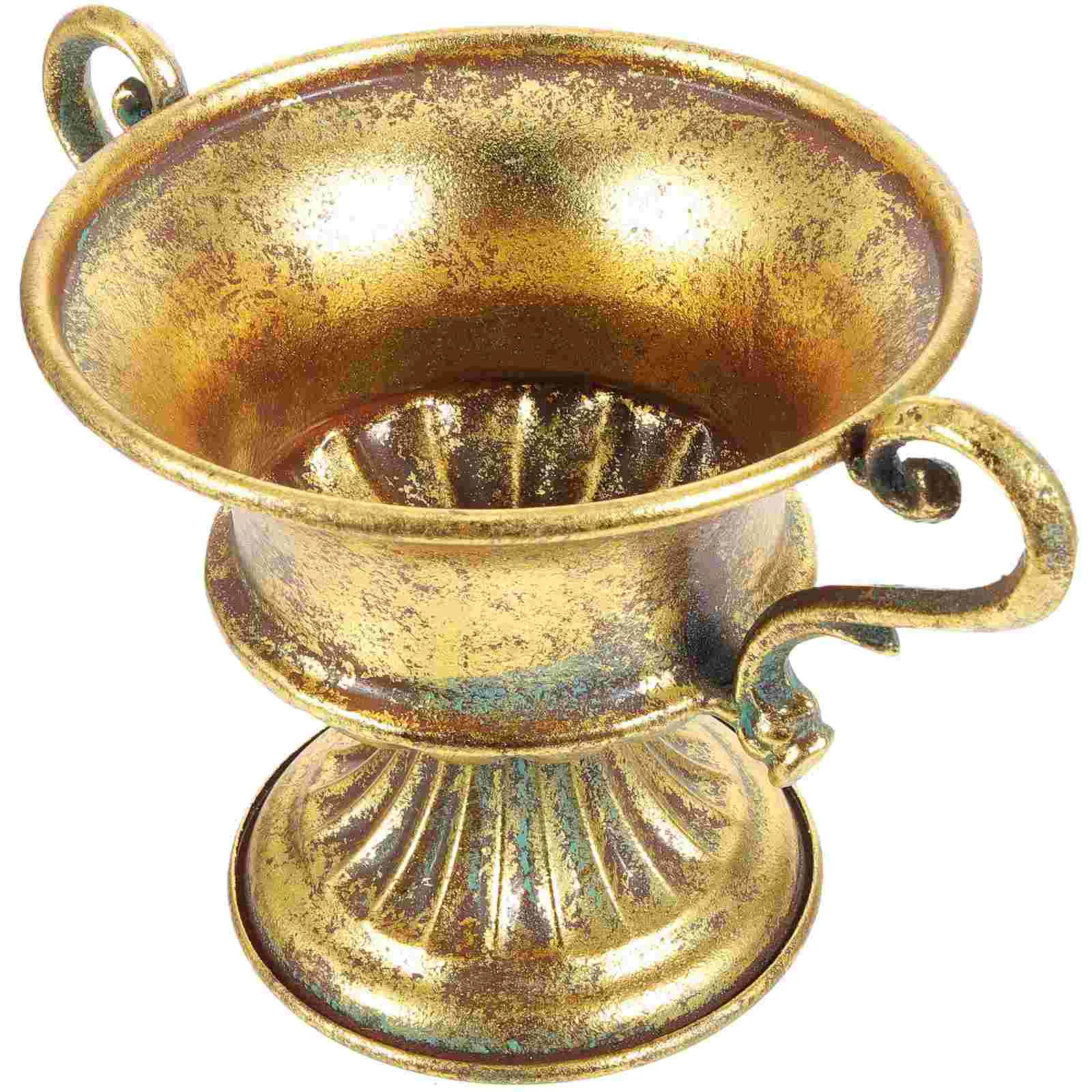 

Цветочный горшок, контейнер для сушеных помещений, декоративная ваза, деревенский кувшин, цветочная композиция для хранения, железный ретро-металлический офис