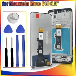 New LCD for Motorola Moto E40 XT2159-4 LCD Display Touch Screen Digitizer Assembly Replacement for Moto E40 XT2159-3 LCD Display