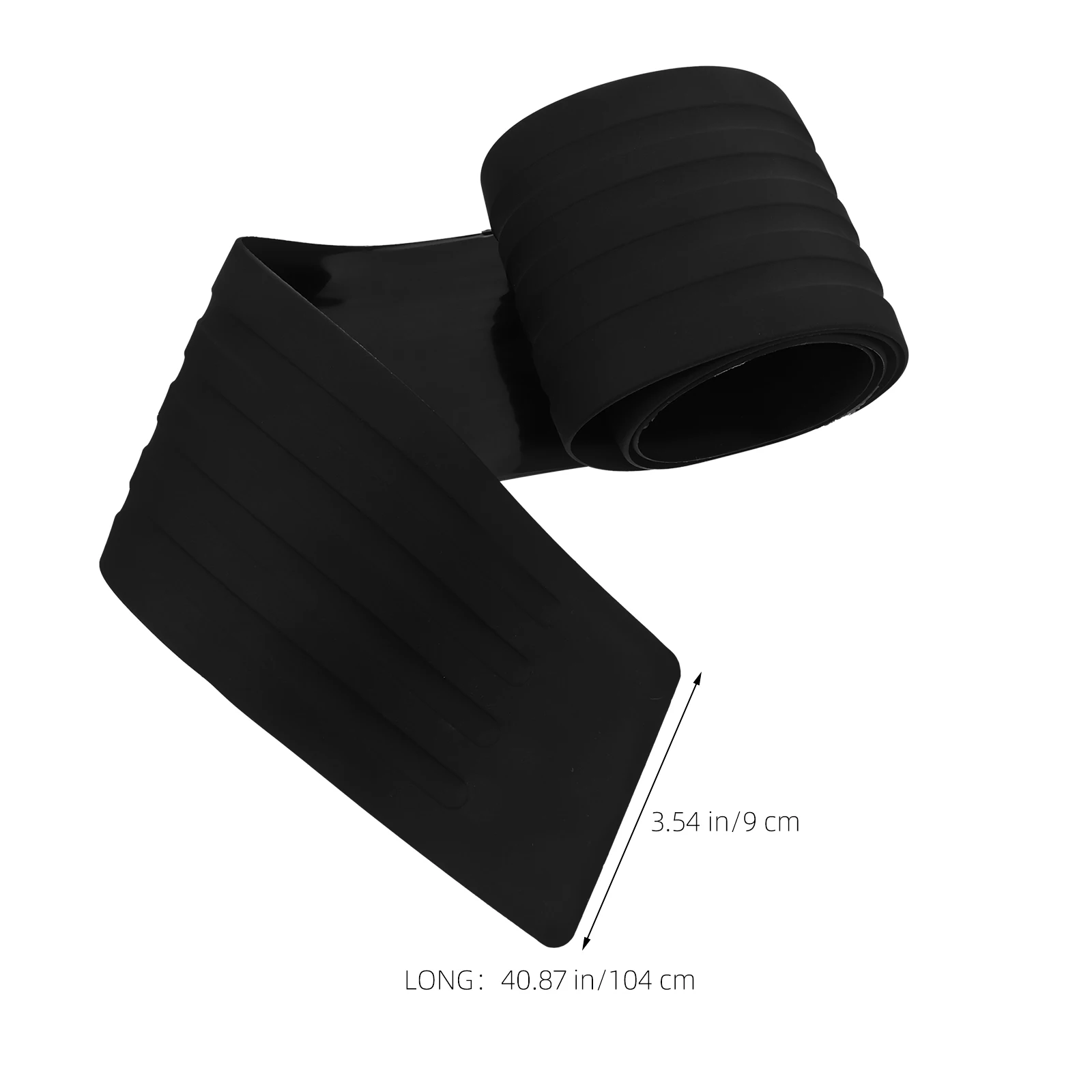 

Universal Anti-Scratch Rubber Bumper Strip Long Durable Rear Cuttable Fit All Vehicles SUV Door Sill Protector Rear Bumper
