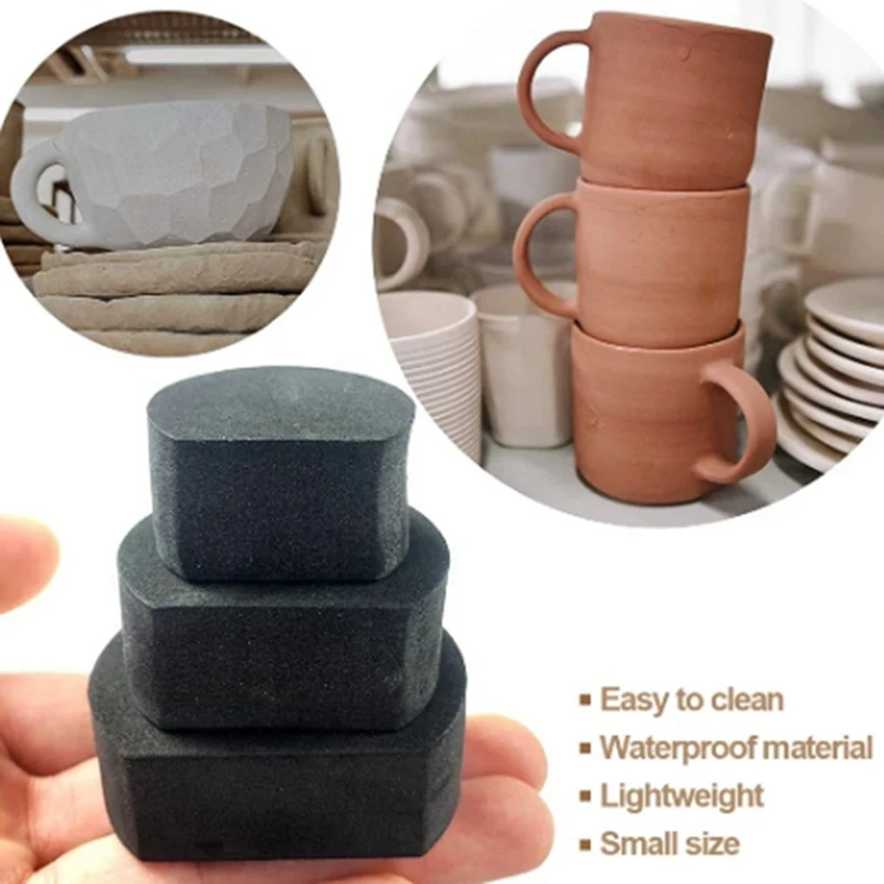 مجموعة قوالب مقبض كوب الفخار مكونة من 12 كوبًا يمكنك صنعها بنفسك