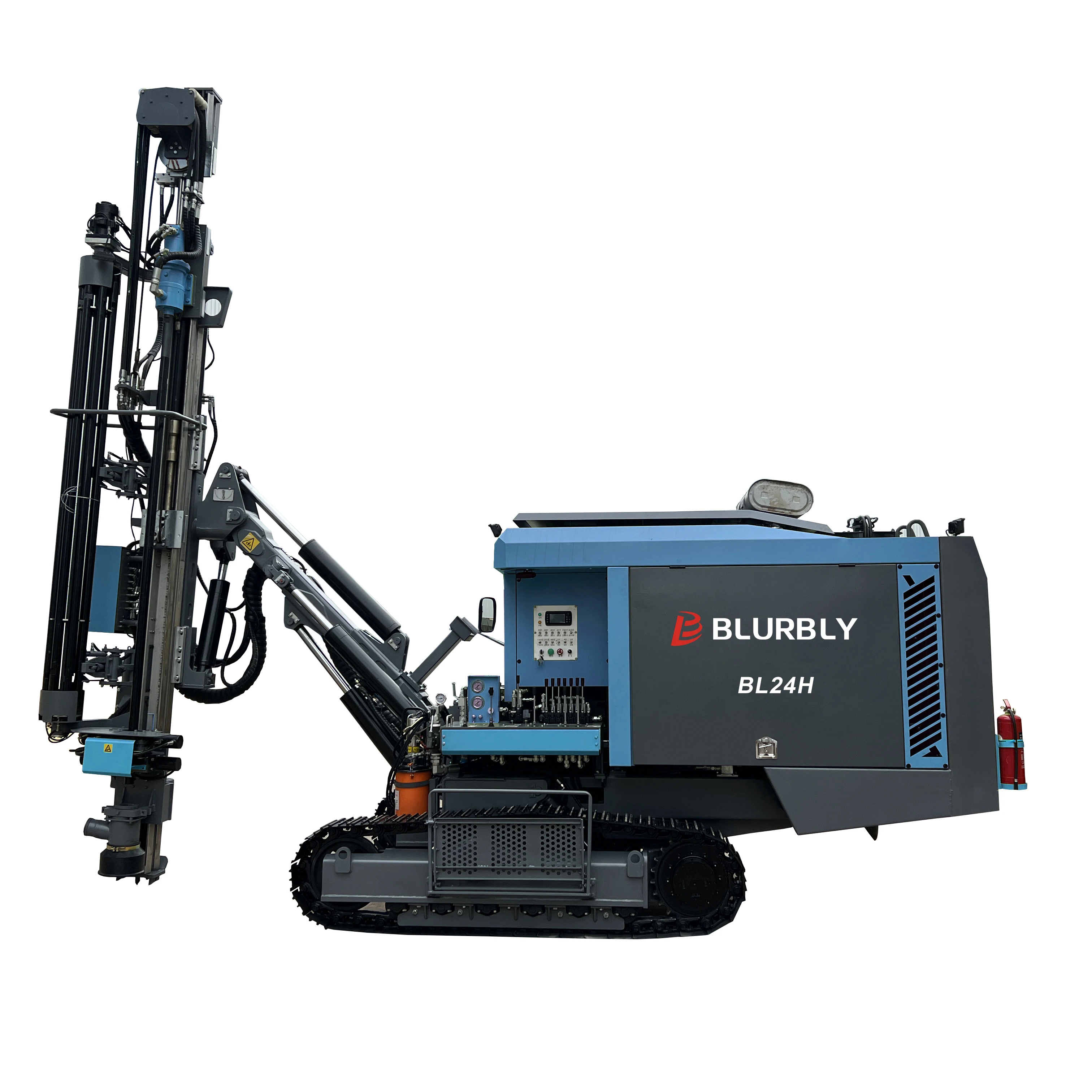Precio al por mayor de fábrica Máquina perforadora de roca manual hidráulica portátil de 78 kW de alta dureza y 30 m de profundidad