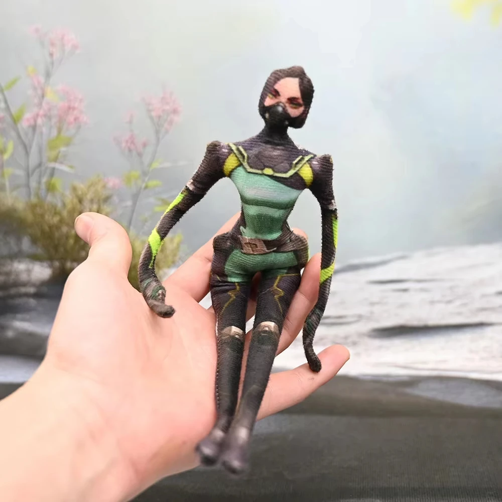 لعبة Valorant Jett Viper Sage Phoenix Kay Cosplay دمية قطنية قطيفة قابلة للالتواء شكل تجريدي لتزيين الغرفة هدايا مضحكة للجنسين #6