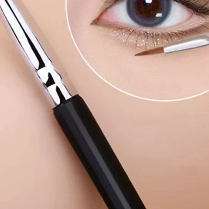 1pc Eyeliner Brushes Angled Liner Makeup Brush Pointing for Gel Liquid Powder Synthetic Hair Eyes Cosmetic Tools