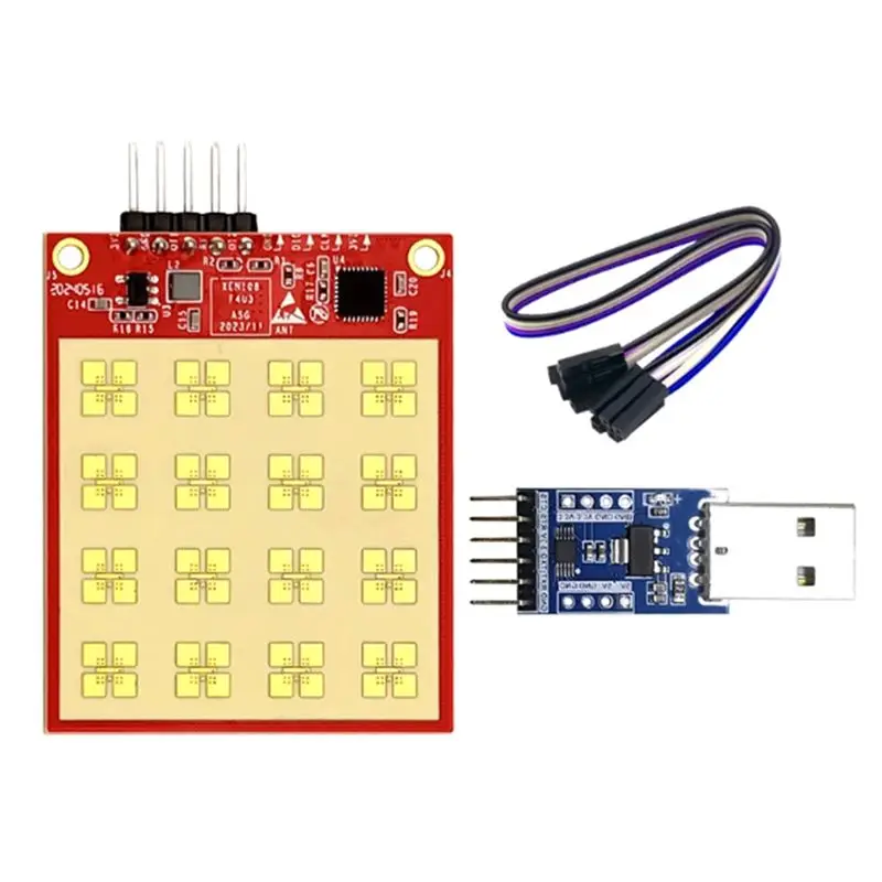 

A24F-24G Liquid Level Detection Radar Sensor Module LD2413 Non-Contact High Precision Ranging Sensor Module Radar Moudle