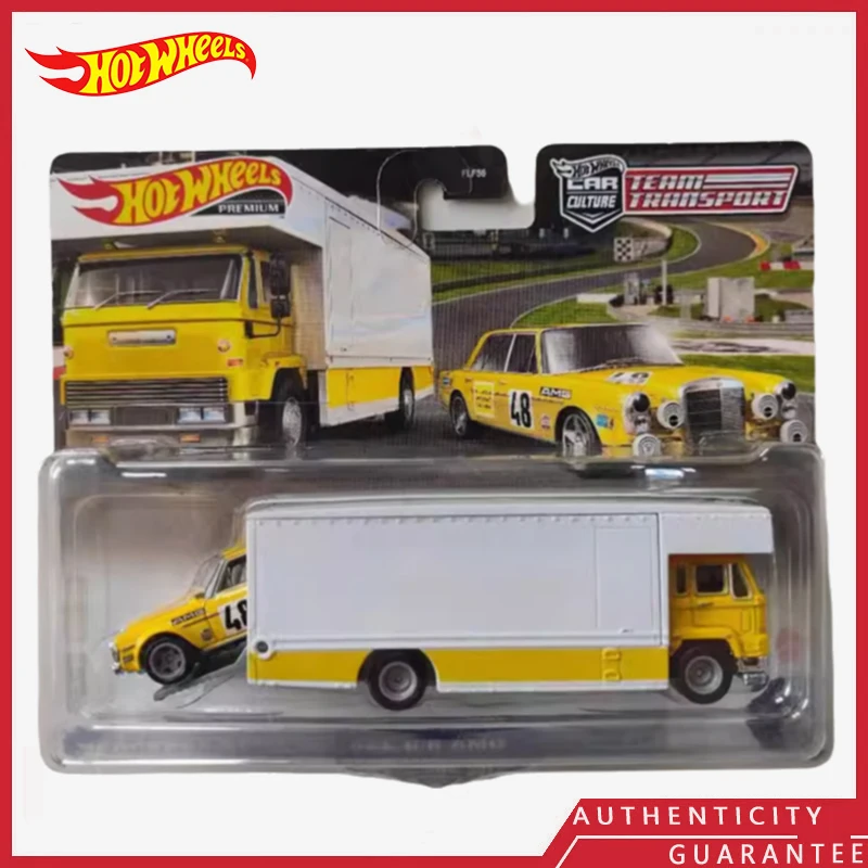 [In stock] HOT WHEELS Original Collectible Ornament Transportation Convoy Set Finished Car Goods Model Toy Gifts Men