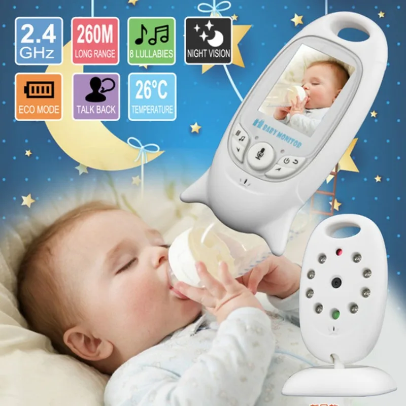 VB601 2.4G wireless baby monitor, baby caregiver, baby voice intercom monitor